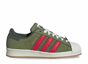 TMNT Teenage Mutant Ninja Turtles adidas Originals Shelltoe &quot;Craft Green/Pantone/Shadow Green&quot; 28cm IF9280