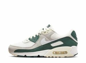 Nike WMNS Air Max 90 &quot;Sail/Vintage Green/Coconut Milk/White&quot; 24.5cm FZ5163-133