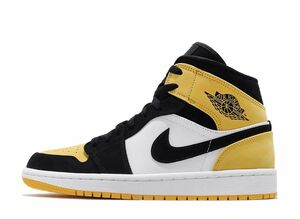 Nike Air Jordan 1 Mid &quot;Yellow Toe Black&quot; 28cm 852542-071