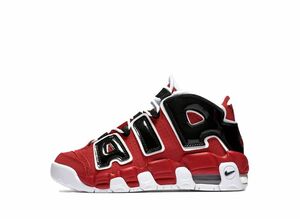 NIKE GS AIR MORE UPTEMPO ’96 &quot;BLACK AND VARSITY RED&quot;(2021) 24cm 415082-600-21