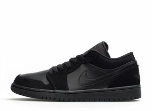 NIKE AIR JORDAN 1 RETRO LOW TRIPLE BLACK (2015) 28cm 553558-025