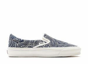 KITH Vans Vault OG Classic Slip-On LX &quot;Paisley/Gibralter Sea&quot; 27.5cm VN0A45JK6CC