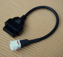 4pin YAMAHA 16pin OBD2 ヤマハ　アダプター 　　故障診断機 コードリーダー スキャンツール_画像1