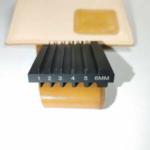 レザークラフト　研磨ブロック 丸凸と平凸のタイプ