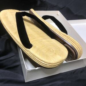  south part book@ tatami table sandals setta ⑤ front 2 step after 4 step original leather bottom high class goods 