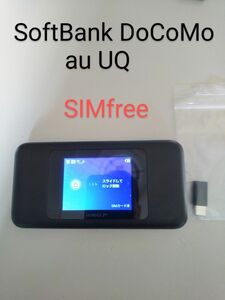 ポケットwifi au UQ w06 SIMフリー DoCoMo SoftBank