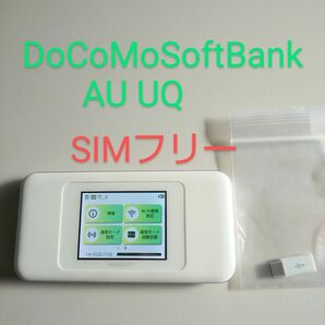 au UQ pocketポケットwifi w06 SoftBank UQ AU DoCoMo SIMfree