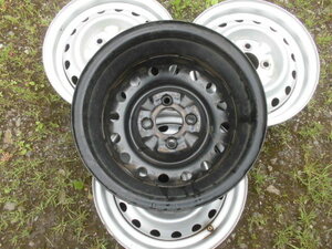 神奈川発　☆　日産 ADバン VY12 スチール 13X5.0J +40 4H 4本セット