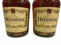 COGNAC Hennessy VERY SPECIAL コニャック ヘネシー VS 8本セット ブランデー 古酒 3R2405003-22_画像2
