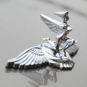 天使 女神 エンブレム ボンネット 自動車 メーカー マスコット 車 3D 翼