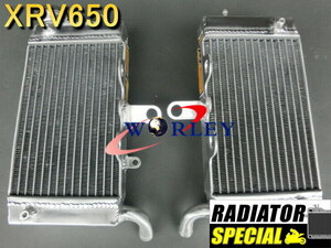 ラジエーター XRV650 ホンダ アルミ 冷却性能 改良型