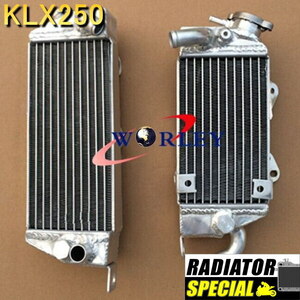 ラジエーター KLX250 KLX250R 1993-1996年 カワサキ アルミ 冷却性能 改良型