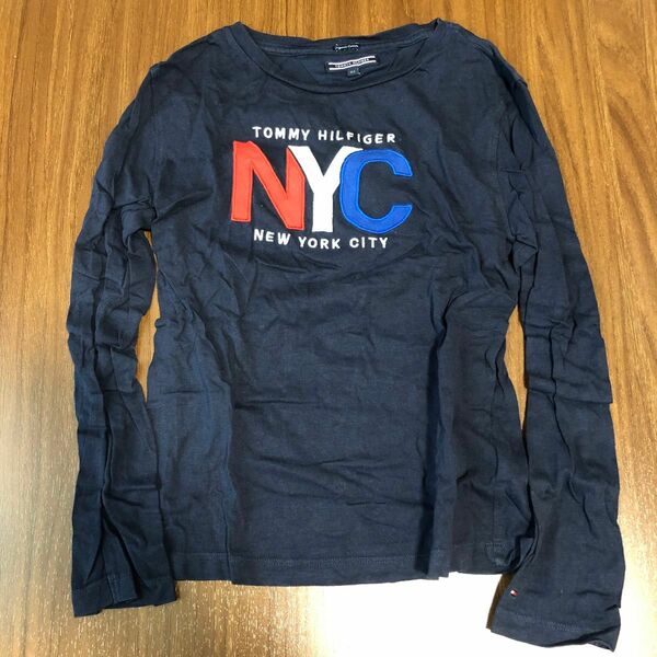 tommy hirfiger 長袖Tシャツ　オーガニックコットン　綿　152 NYC トミー