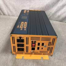 現状品 MWXNE インバーター 正弦波 24v 100v 2000w 最大4000W 50/60Hz切替_画像7