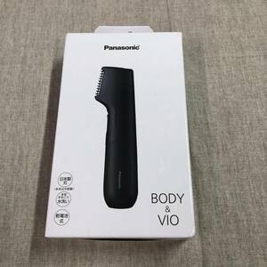  Panasonic body trimmer body shaver battery type bath .. possible men's black ER-GK21