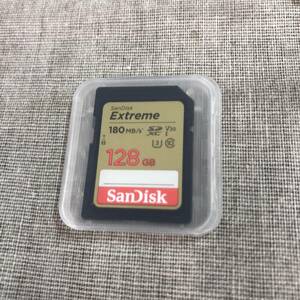 SanDisk Extreme SDカード 128GB SDXC Class10 UHS-I U3 V30 