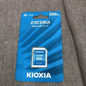 未開封　KIOXIA(キオクシア) 旧東芝メモリ SDカード 256GB SDXC UHS-I Class10 読出速度100MB/s KLNEA256G