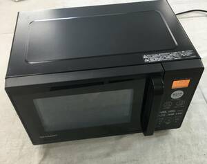  present condition goods sharp microwave oven microwave oven 16L turntable hell tsu free to- -stroke function one person living black RE-M16A-B