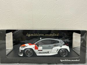 イグニッションモデル 1/18 TOYOTA GR YARIS PANDEM 4BA WHITE IGNITION MODEL トヨタ ヤリス パンデム ホワイト ミニカー