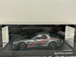 イグニッションモデル 1/18 MAZDA RX-7 FD3s feed afllux gt3 gun matallic IGNITION MODEL マツダ フィード アフラックス ガンメタリック 