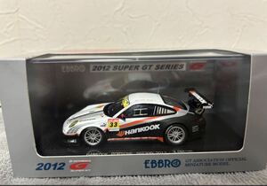 EBBRO 1/43 HANKOOK PORSCHE SGT 300 SUPER GT #33 44751 2012 AUTOBACS エブロ　ハンコック　ポルシェ　スーパーgt オートバックス