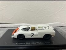 EBBRO 1/43 PORSCHE 908 #2 1968 WATKINS GLEN IKUZAWA TETSU 44599 エブロ　ポルシェ　ワトキンズ　グレン　イクザワ　テツ　ミニカー_画像5