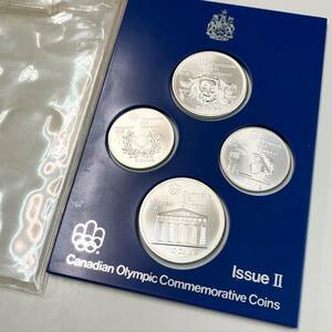 京都370 カナダ オリンピック 記念プルーフ銀貨 重量：144.2g Canadian Olympic IssueⅡ