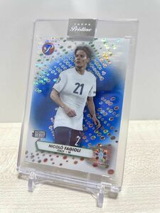 【75枚限定】Nicolo Fagioli（ニコロ・ファジョーリ）2023 Topps Pristine Road to Euro 2024