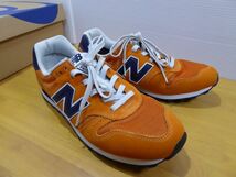 NEW BALANCE/ニューバランス　ML373VS2　ローカットスニーカー　26.5cm　オレンジ　866J_画像2