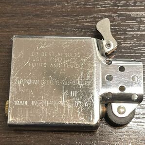 202725-233-10 未使用 ZIPPO ジッポー オイルライター FOR THE LIGHT OF YOUR LIFE 1980~ シルバー銀色系 1986年製 同梱不可/単品取引のみの画像6