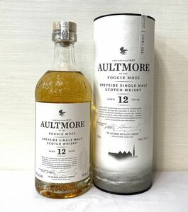 60 202651-23 1円～ 未開栓 AULTMORE オルトモア 12年 スペイサイド 箱付 700ml 46% ウイスキー 同梱不可・まとめて取引不可単品取引のみ