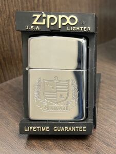 202725-233-06 未使用保管品 ZIPPO ジッポー HAWAIIハワイ シルバー銀色系 喫煙 オイルライター 同梱不可/単品取引のみ