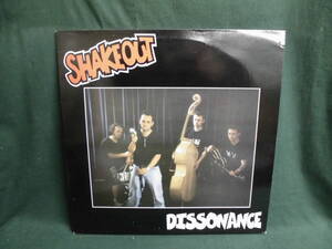 SHAKEOUT/DISSONANCE●LP　サイコビリー　カラーレコード