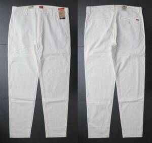 新品 リーバイス 85226-0129 W36 L32 XX CHINO スタンダードテーパー ホワイト/白 チノパン ストレッチツイル LEVIS