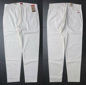 新品 リーバイス 85226-0129 W28 L32 XX CHINO スタンダードテーパー ホワイト/白 チノパン ストレッチツイル LEVIS ☆