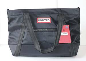 定価16000 新品 本物 HUNTER ナイロン ラージ トップ クリップ トート バッグ UBS1201KBM ハンター FS4S