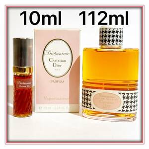 クリスチャンディオール●ディオリシモ オードトワレ112ml/パルファム10ml●残量多