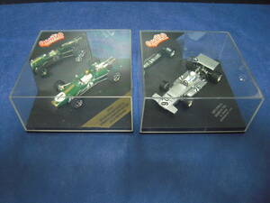 ☆Quartzo/カルツォ　ジャンク品　1/43　2台セット　BRABHAM-REP CO BT24/MARCH 701