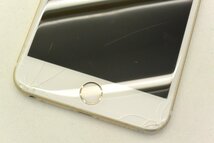 [ジャンク] docomo SIMロック解除済 iPhone6s Plus 64GB MKU82J/A ゴールド [ガラス割れ/バッテリー劣化][9629]_画像7