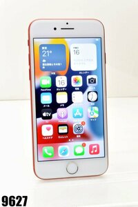 [ジャンク] docomo SIMロック解除済 Apple iPhone7 128GB (PRODUCT)RED MPRX2J/A[バッテリー故障表示][9627]