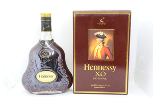 【ト足】未開栓 Hennessy ヘネシー XO COGNAC コニャック ブランデー 金キャップ CA232CAA83