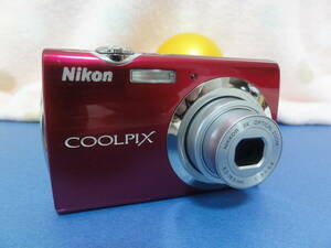 美品NikonデジタルカメラCOOLPIX S230撮影可能　簡易動作確認済 