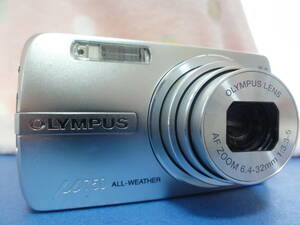  beautiful goods OLYMPUS Olympus μ-750ALL-WEAHER 5X OPTICAL ZOOM photographing possibility simple operation verification settled 