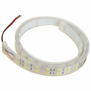 防水 LEDテープライト 120SMD 12V 1M ボート 船舶 航海灯 室内灯 電球 ホワイト 6000k アンダーライト 100cm シリコンカバーテープ