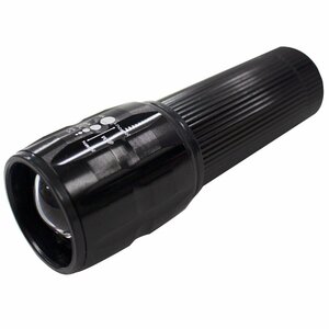  with strap LED handy light battery type CREE zoom function bicycle holder attaching waterproof flashlight 