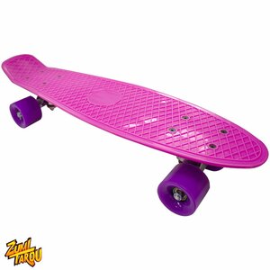 カラフルで可愛いスケートボード！ペニータイプのスケボー! ミニクルーザーボード スケーター アウトドア スポーツ ピンク