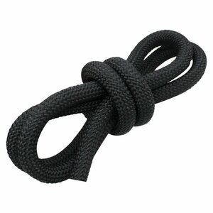 1m ~ selling by the piece 24 strike 12mm mooring rope fender rope double Blade black / black marine rope boat mooring rope 12 millimeter 