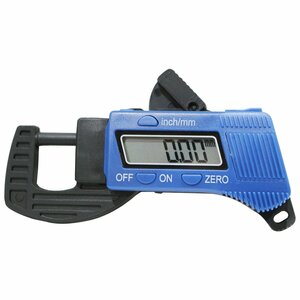 0.01mm~12.7mm correspondence! one touch type digital Schic nes gauge thickness measuring instrument paper film thickness gauge digital liquid crystal siknes gauge DIY