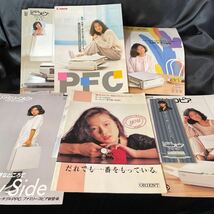 中森明菜 Pioneer Canon ORIENT パンフレット 当時物 広告 チラシ 昭和歌謡 アイドル _画像5