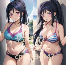 [ラブライブ]松浦果南/90cm×45cmサイズ/抱き枕カバー_画像1